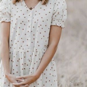 NWT! Rylee + Cru Lottie Dress L
